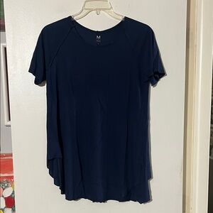 Matthildur blue short sleeve tunic